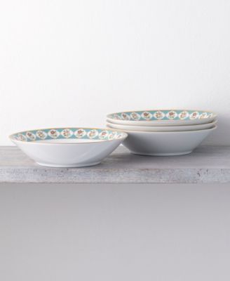 Lodi's Morning Set of 4 Soup Bowls, 7.50", 12 oz.