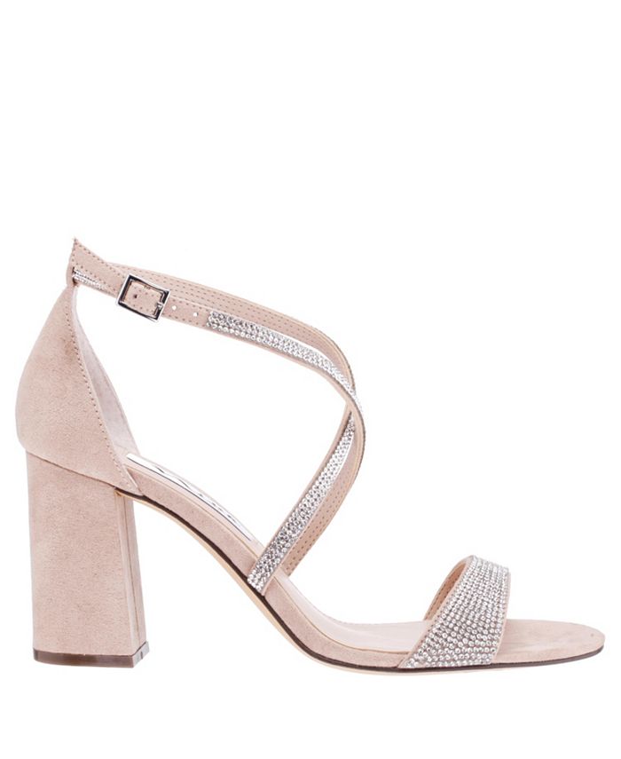 Nina Women's Henesi Block Heel Evening Sandals & Reviews Sandals