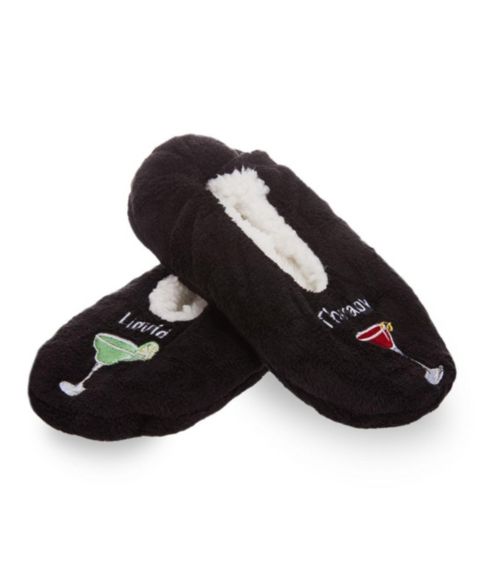 Женские тапочки MeMoi Liquid Therapy Slippers, цвет: Чёрный