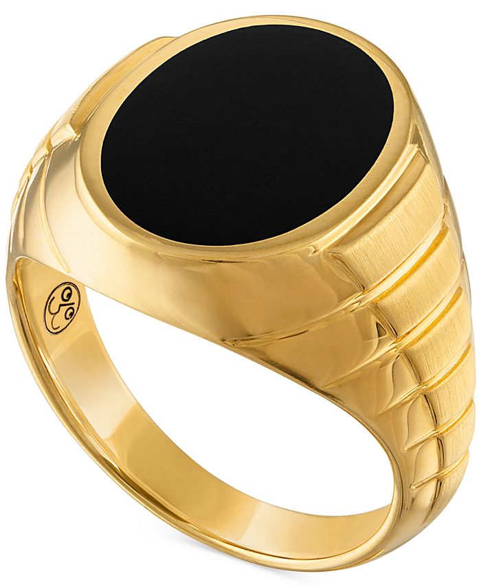 Macy's deals onyx ring