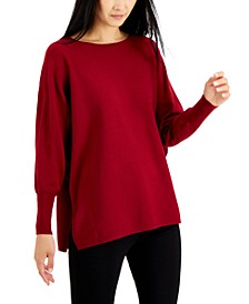 Women's Boatneck Dolman Sleeve Sweater, Created for Macy's