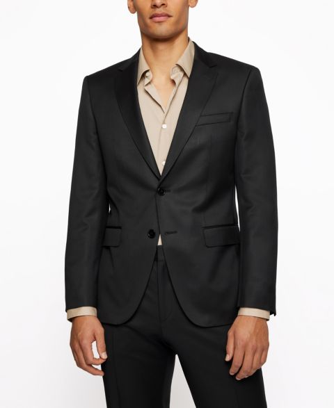 Мужская куртка Hugo Boss BOSS Single-Breasted, цвет: Чёрный