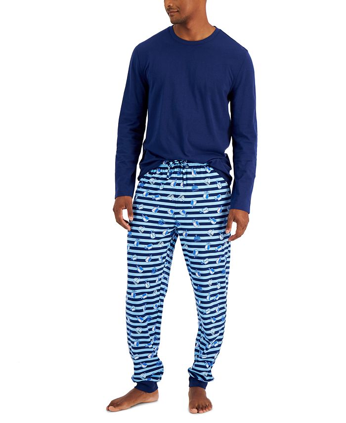 Macy's men's pajamas on sale sets