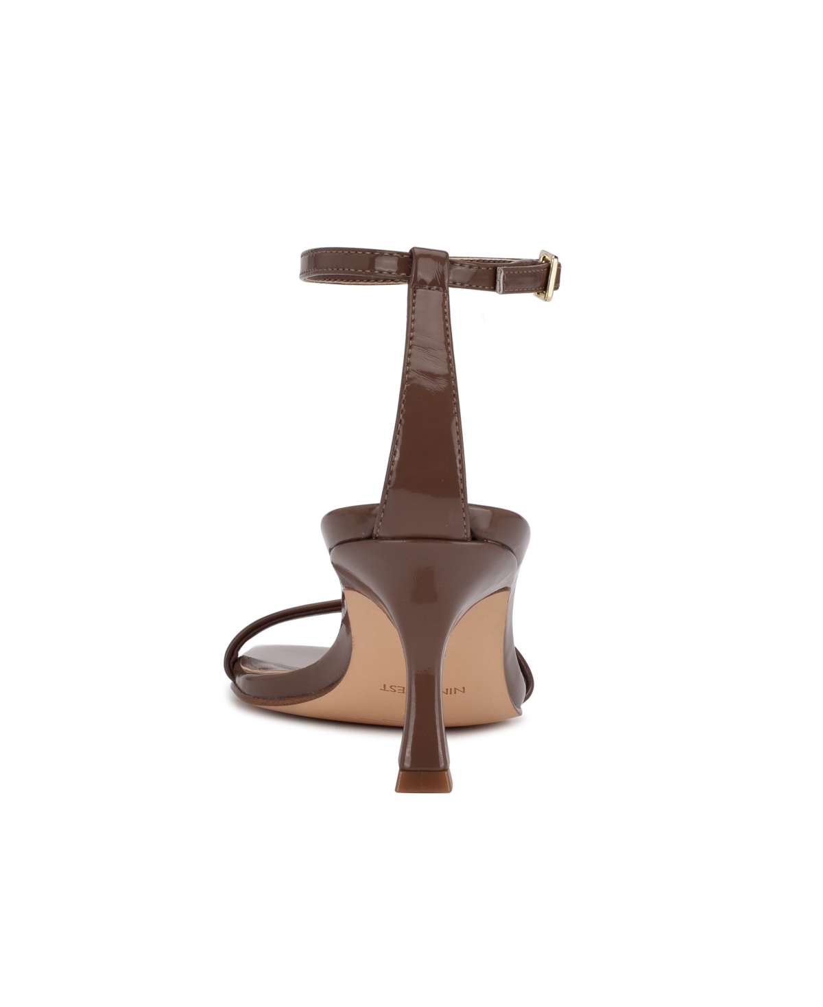 Nine West Women's Ripe Square Toe Kitten Heel Dress Sandals