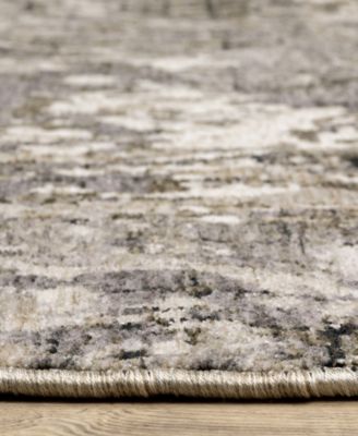 Nebulous 91D 2'3" x 7'6" Runner Area Rug