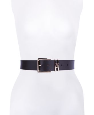 Women's Genuine Leather Logo Belt