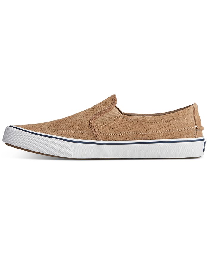 Sperry Striper II Twin Gore Lthr, Zapatillas Hombre, Gris Topo Cuero (Taupe Leather), 36 EU