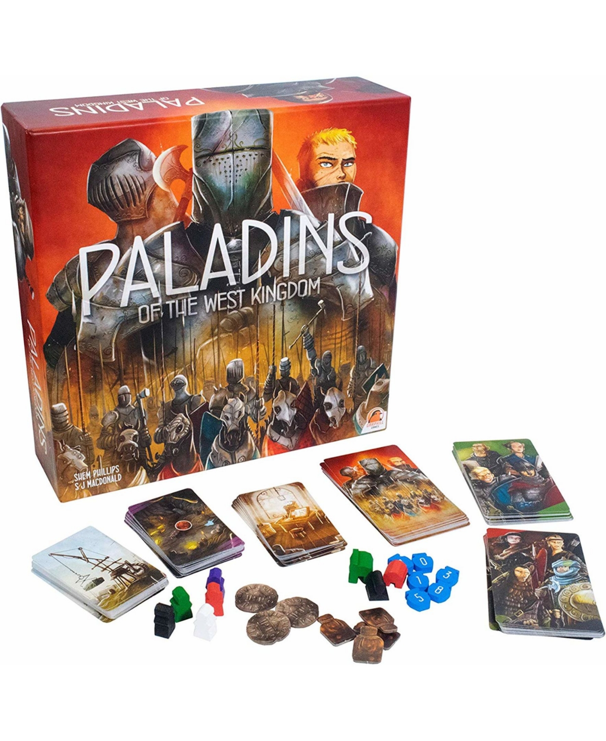 Shop Renegade Game Studios Paladins Of The West Kingdom Game, 80 Pieces In Multi