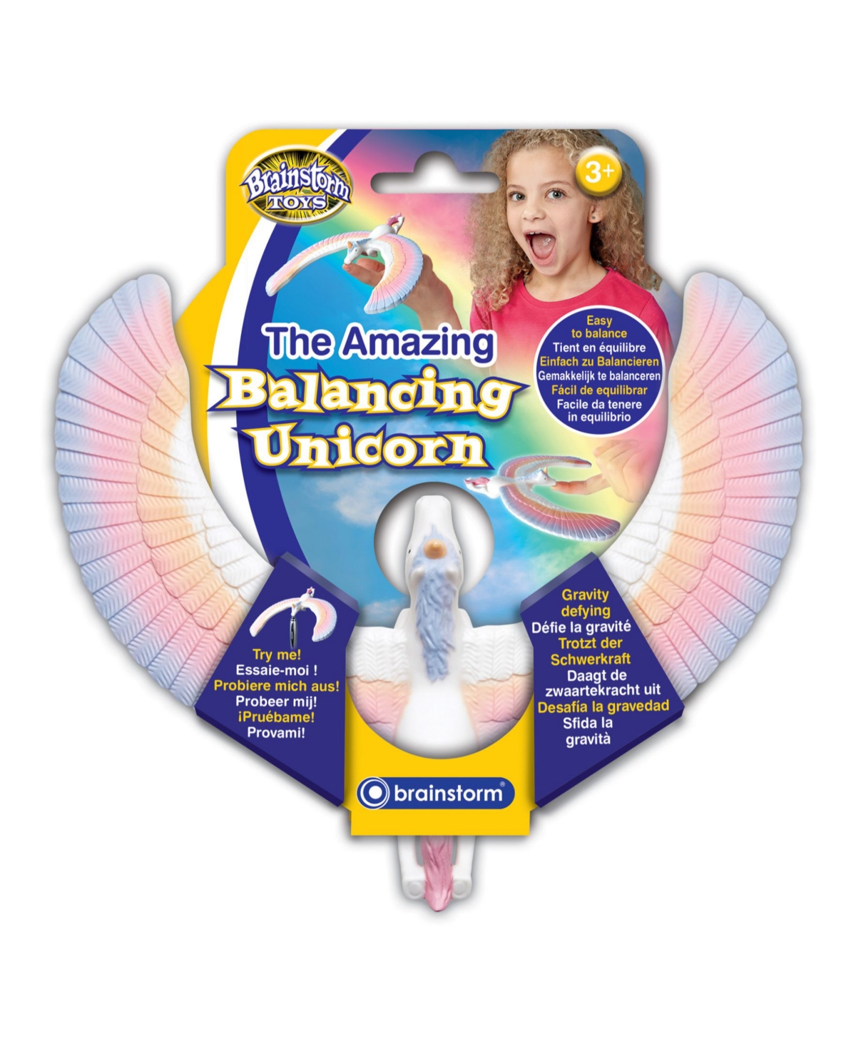 Brainstorm Toys Kids' The Amazing Balancing Unicorn Toy In Multi