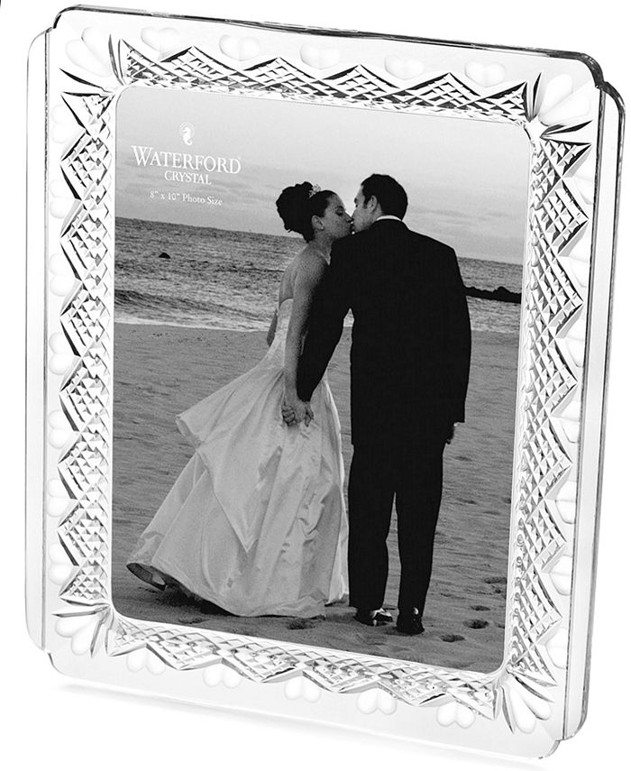 8x10 Waterford Wedding Heirloom Frame Clear