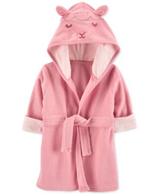 Baby Boys or Baby Girls Hooded Animal Terry Bath Robe