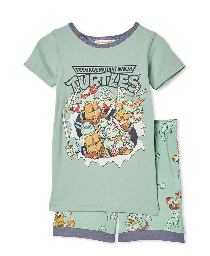 Ninja Turtles Teenage Mutant 2-Pc. Pajama Set, Toddler Boys - Macy's