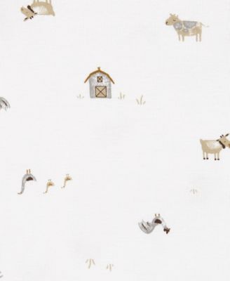 Baby Boys or Baby Girls Terry Cardigan, Bodysuit, and Pants, 3 Piece Set