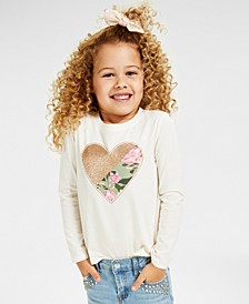 Little Girls Heart Top, Created for Macy's