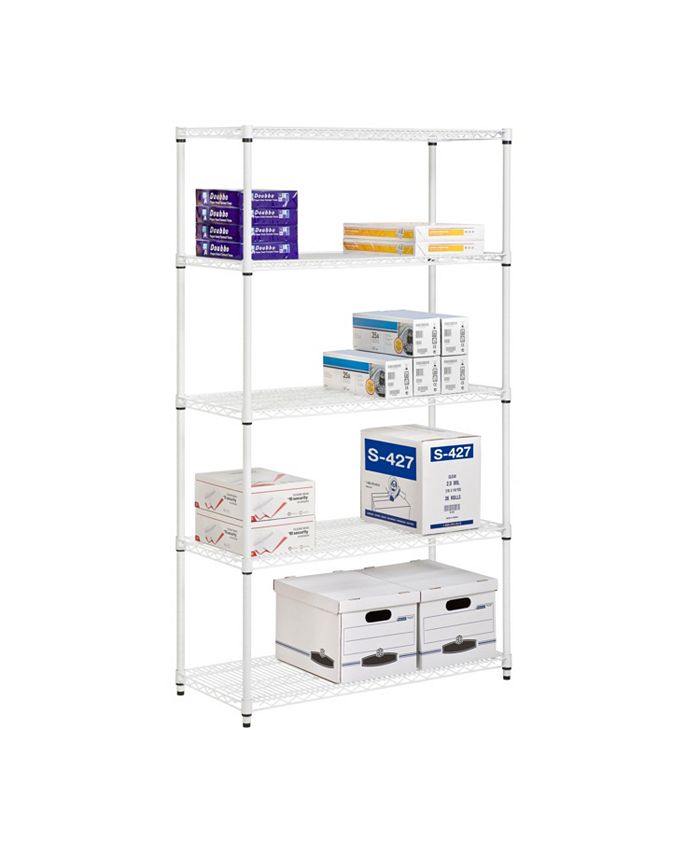 Honey Can Do Heavy Duty 5 Tier Adjustable Shelving Unit Macy's