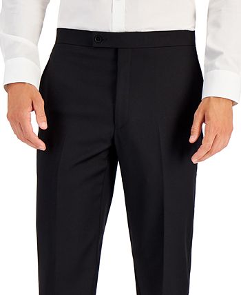 Lauren Ralph Lauren Men's Classic-Fit UltraFlex Stretch Black Solid Tuxedo  Pants - Macy's