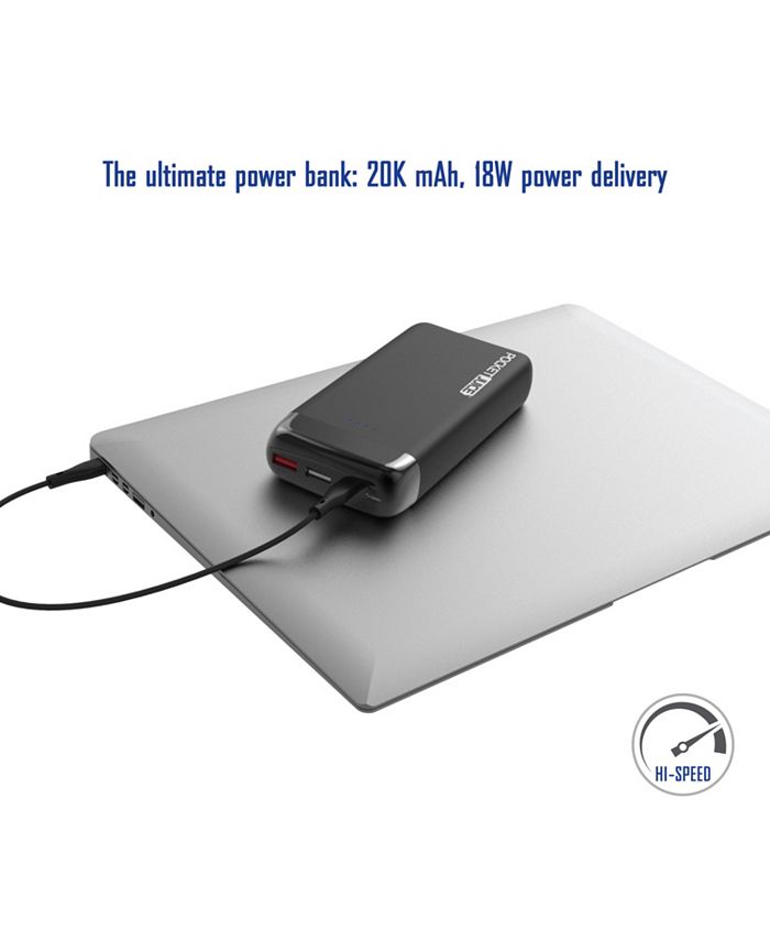 Tzumi Pocket Juice 20K mAh Hyper Charge Macy's