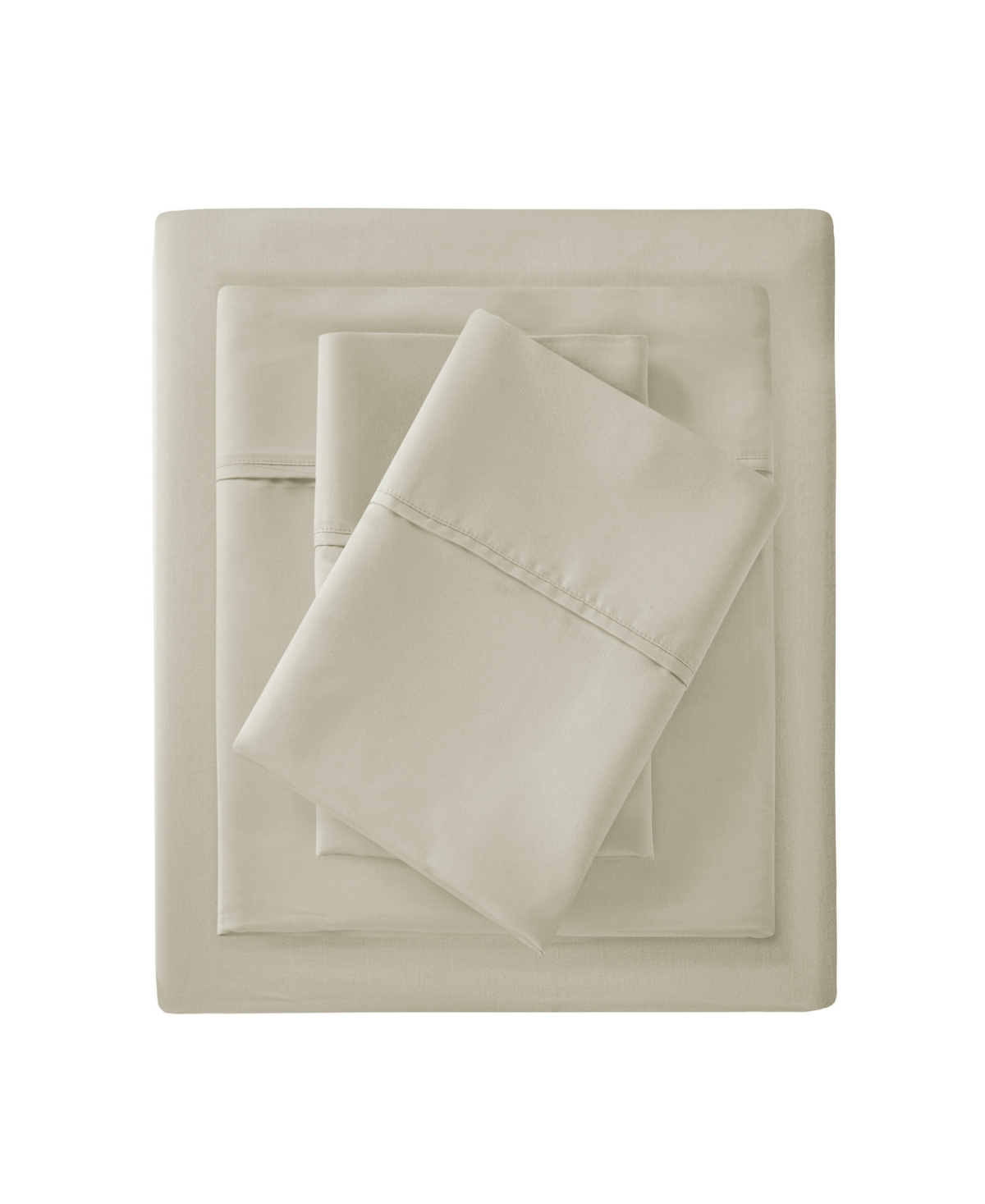Madison Park 1500 Thread Count Cotton Blend 4-pc. Sheet Set, California King Bedding In Ivory/cream