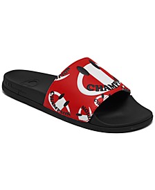 Women's IPO Squish Smiley Slide Sandals from Finish Line