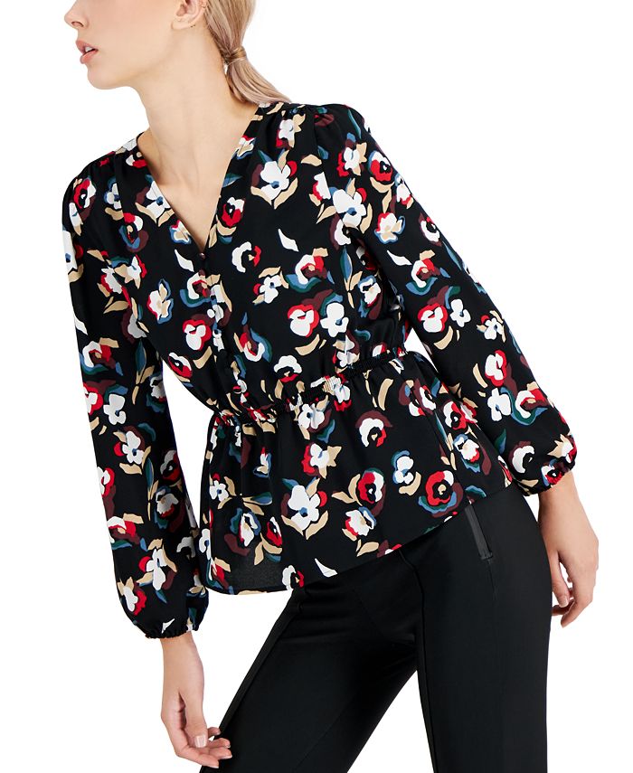 macys petite tops alfani