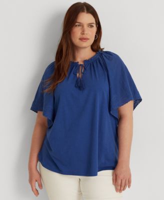 macy's ralph lauren plus size