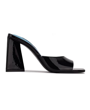 Nine West Women's Yougo Heeled Slide Sandals - Macy's