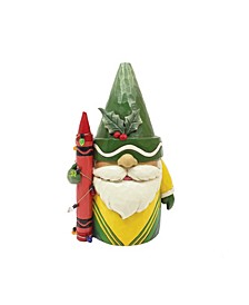 Gnome Holding Crayon Figurine