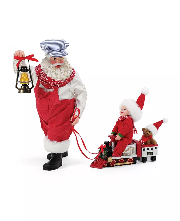 Department 56 Possible Dreams Choo-Choo for Two Holiday Figurines Set