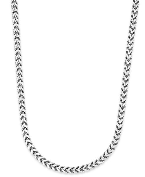 Sutton by Rhona Sutton Men's Stainless Steel CurbLink Chain Necklace