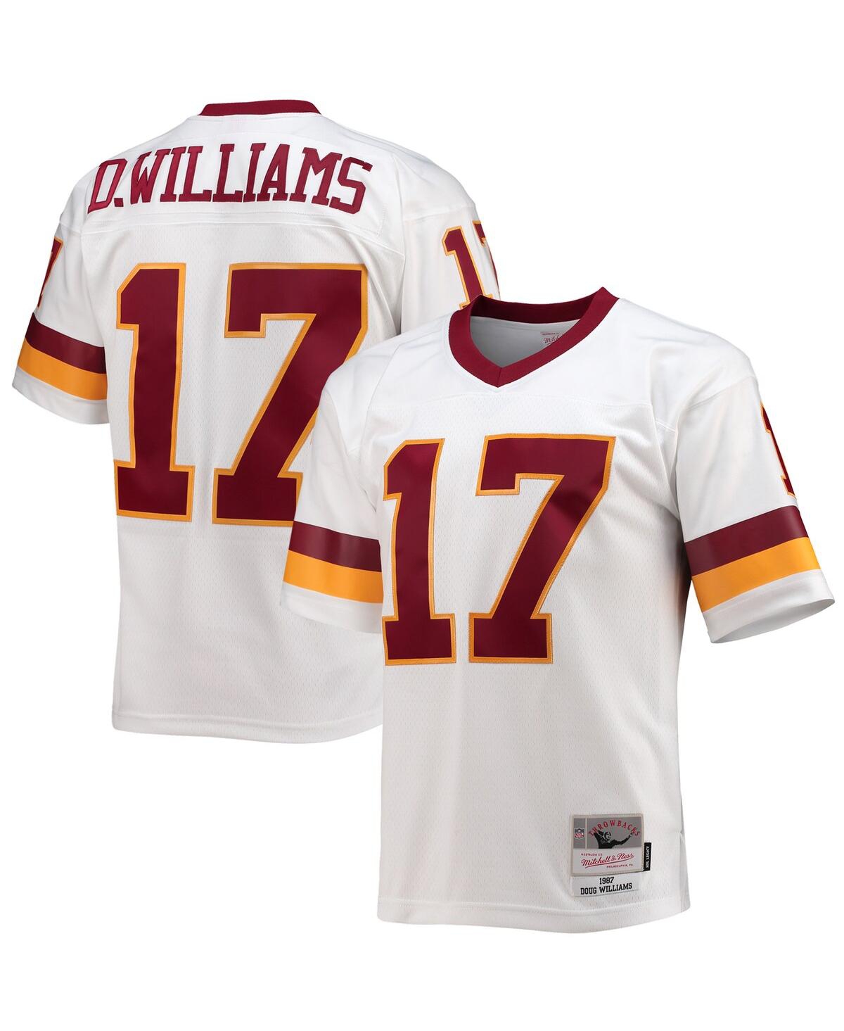 Men's Mitchell & Ness Doug WilliamsWashington Football Team 1987 Legacy Replica Jersey - White