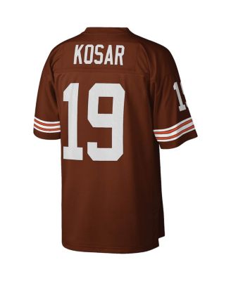 Men's Bernie Kosar Brown Cleveland Browns Legacy Replica Jersey