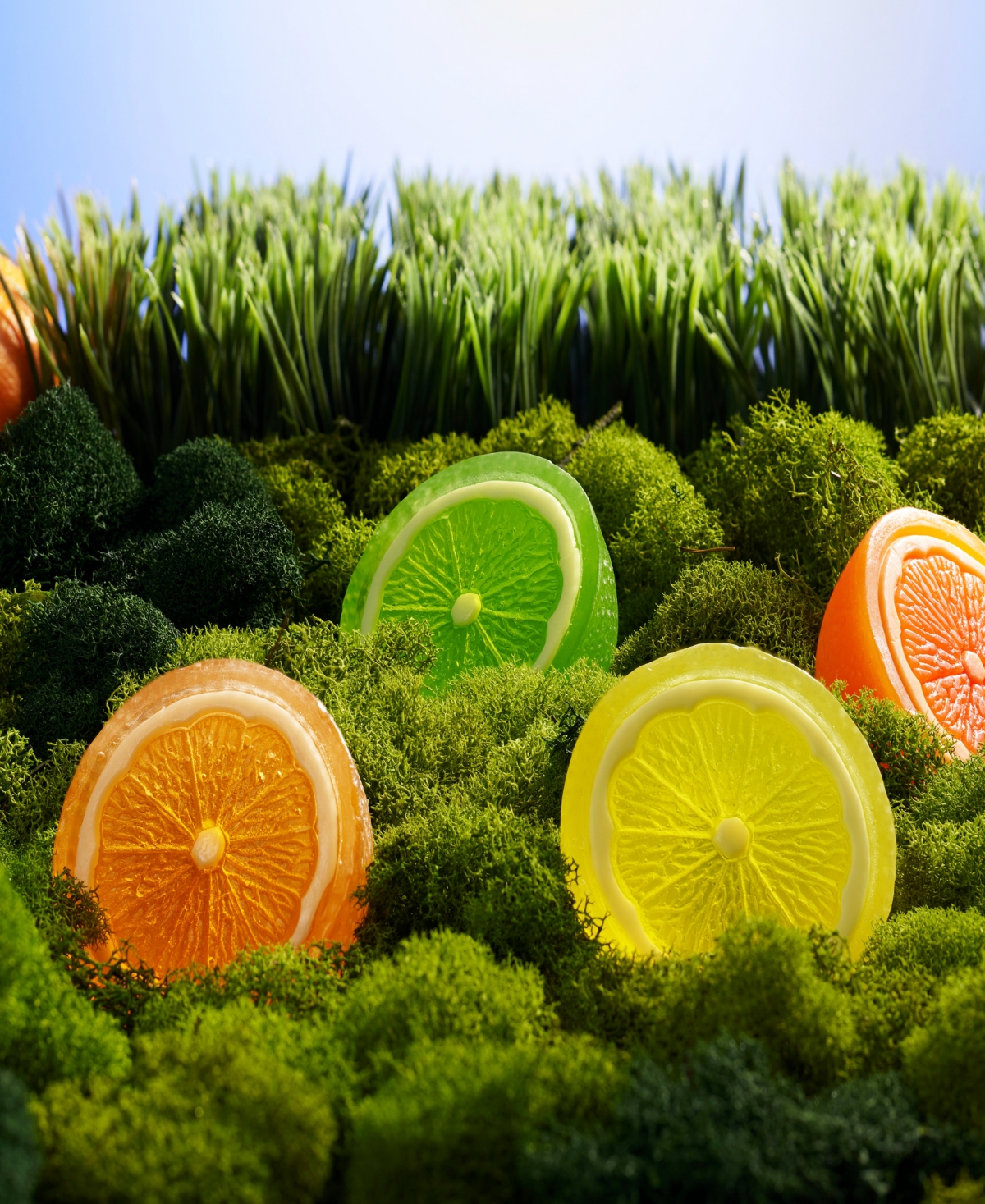 Bath and Body Care Gift Set, Home Spa Kit in Lemon, Orange, Grapefruit Lime Scents, Relaxing Stress Relief Gift, 19 Piece