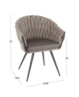 Braided Matisse Contemporary Chair