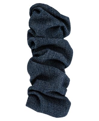 Women's Dark Blue Denim Scrunchie Band designed for Apple Watch&reg; 42mm (Series 10) & 38/40/41mm 