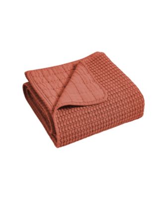 Mills Waffle Stitched Quilted Throw, 60" x 50"
