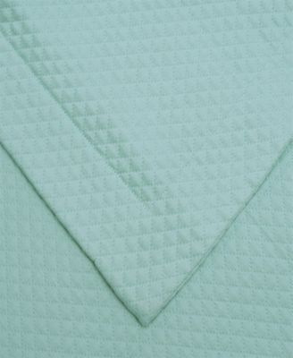 100% Cotton Diamond Solitaire All-Season 3-Piece Coverlet Set, King