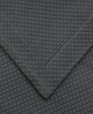 100% Cotton Diamond Solitaire All-Season 3-Piece Coverlet Set, King