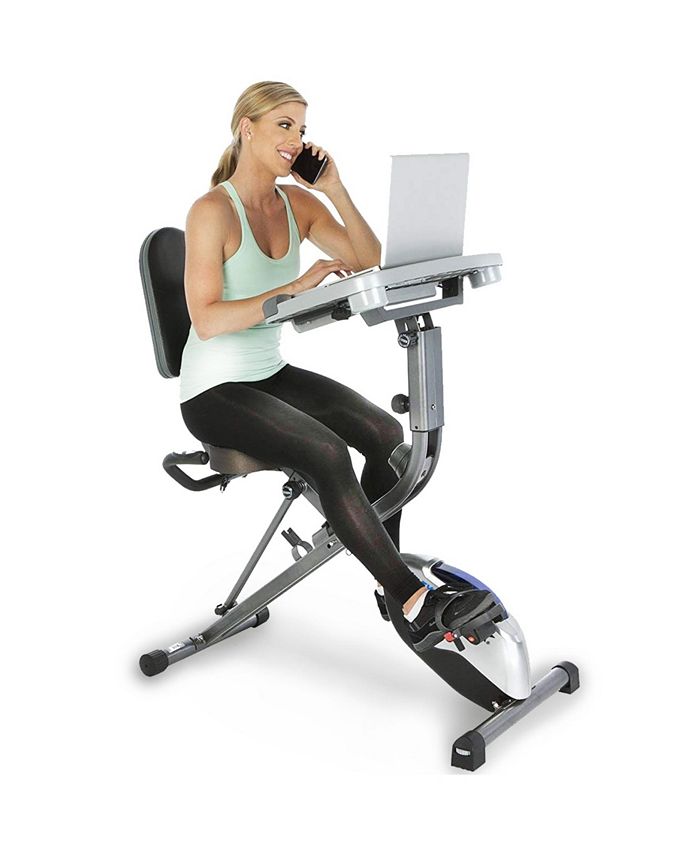Exerpeutic Exerwork 1000 Fully Adjustable Desk Folding Exercise