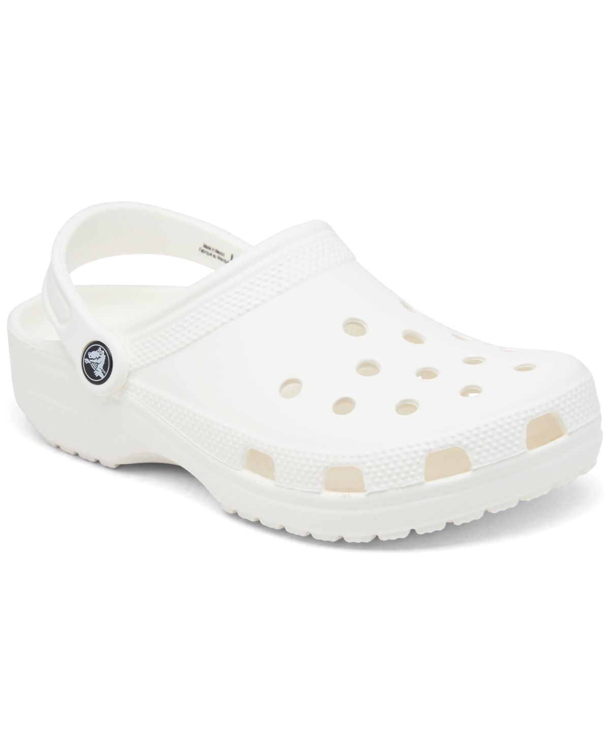 Shop Crocs Big Kids Classic Clog Sandals From Finish Line In White