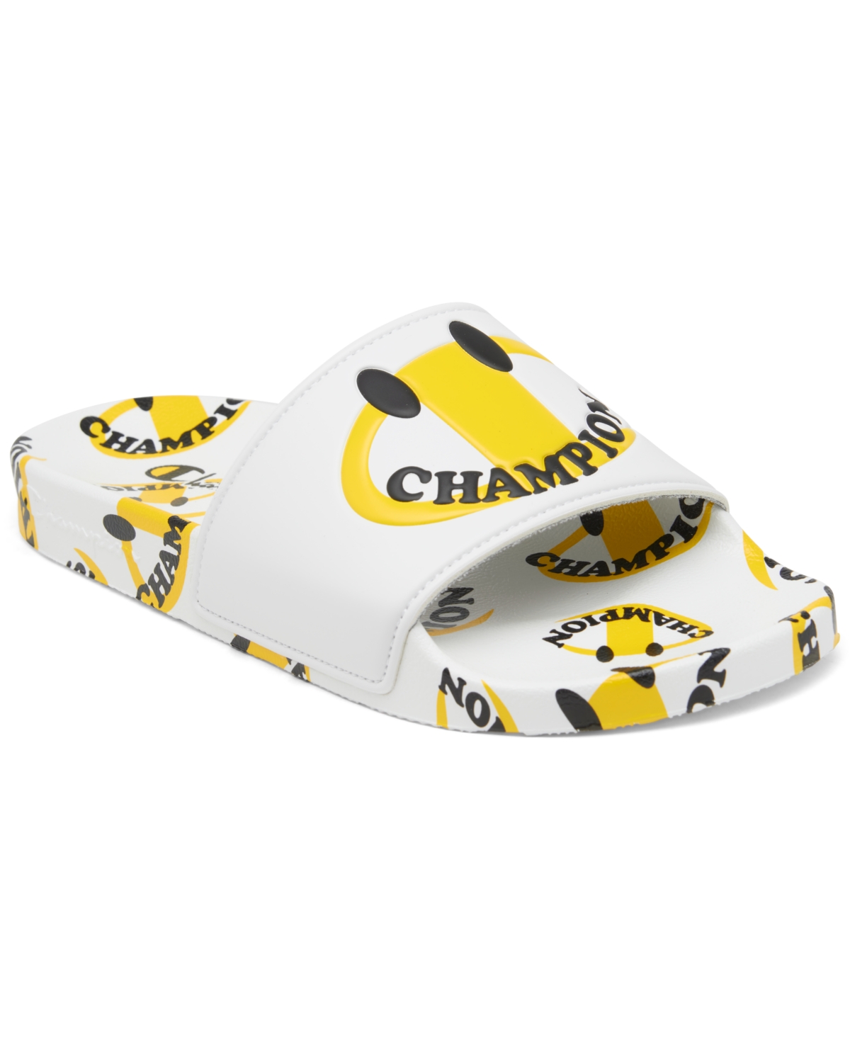Champion Little Kids Ipo Smile Slide Sandals From Finish Line In - Main Image