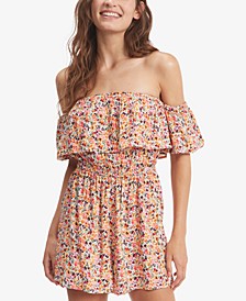 Juniors' Another Day Printed Romper