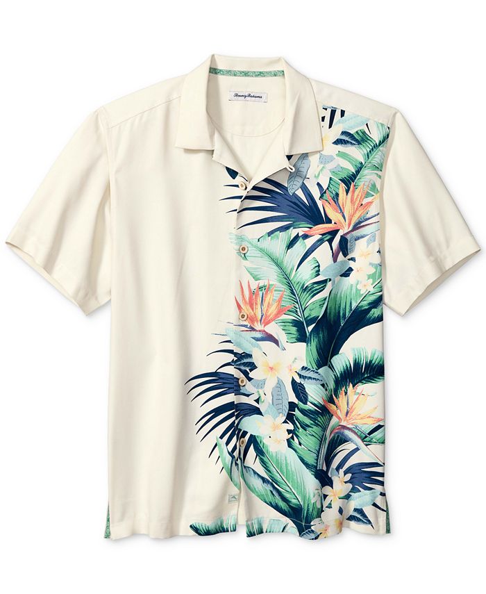 Tommy Bahama Men's Classic Fit Paradise Vines Graphic Shirt - Macy's