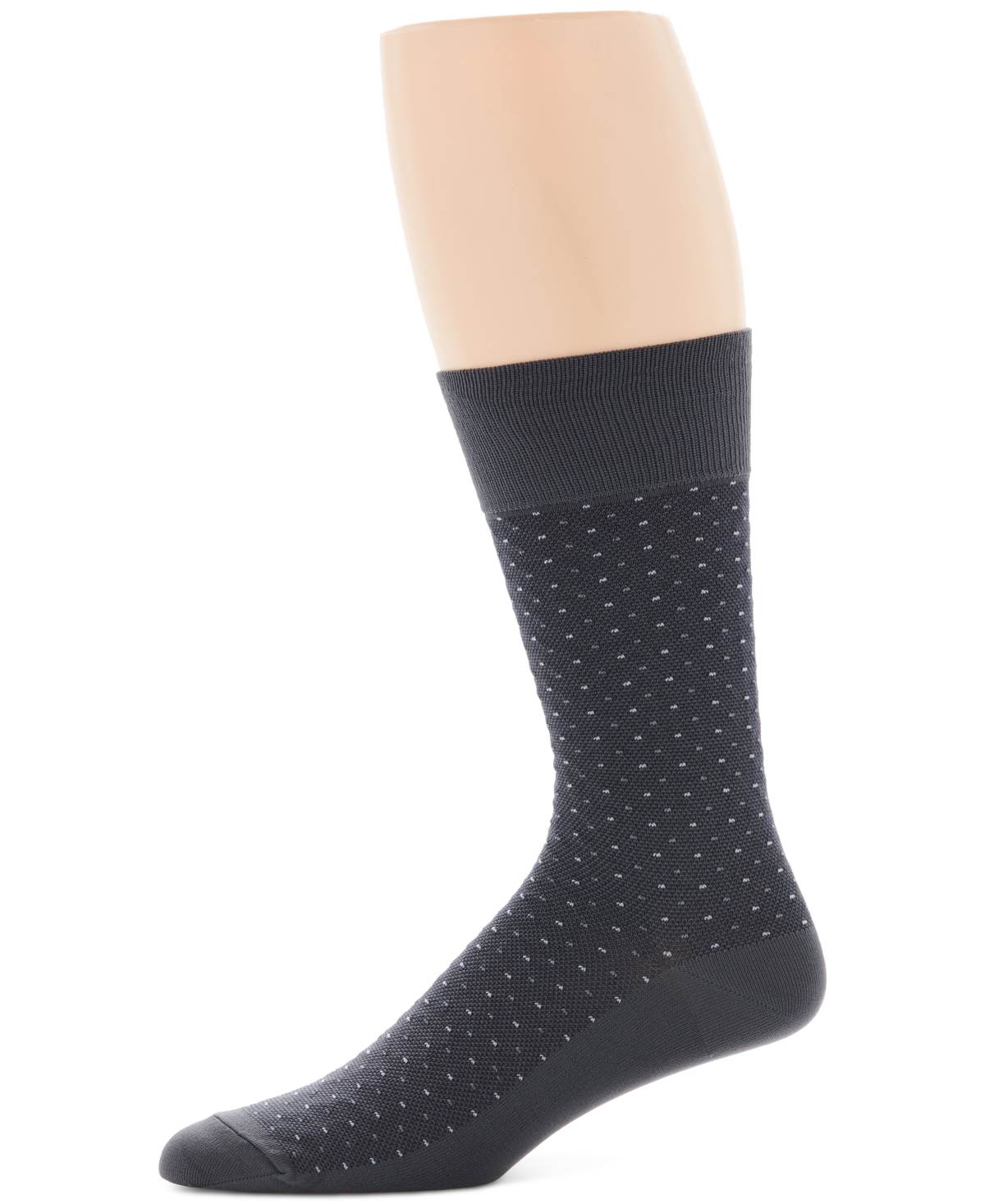 Perry Ellis Men's Socks, Pin Dot Men's Socks - Navy