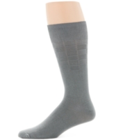 Perry Ellis Men's Socks, Single Pack Triple S Men's Socks - Parchment