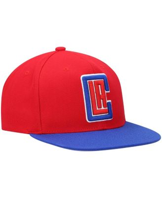 Men's Red and Royal LA Clippers Team Two-Tone 2.0 Snapback Hat