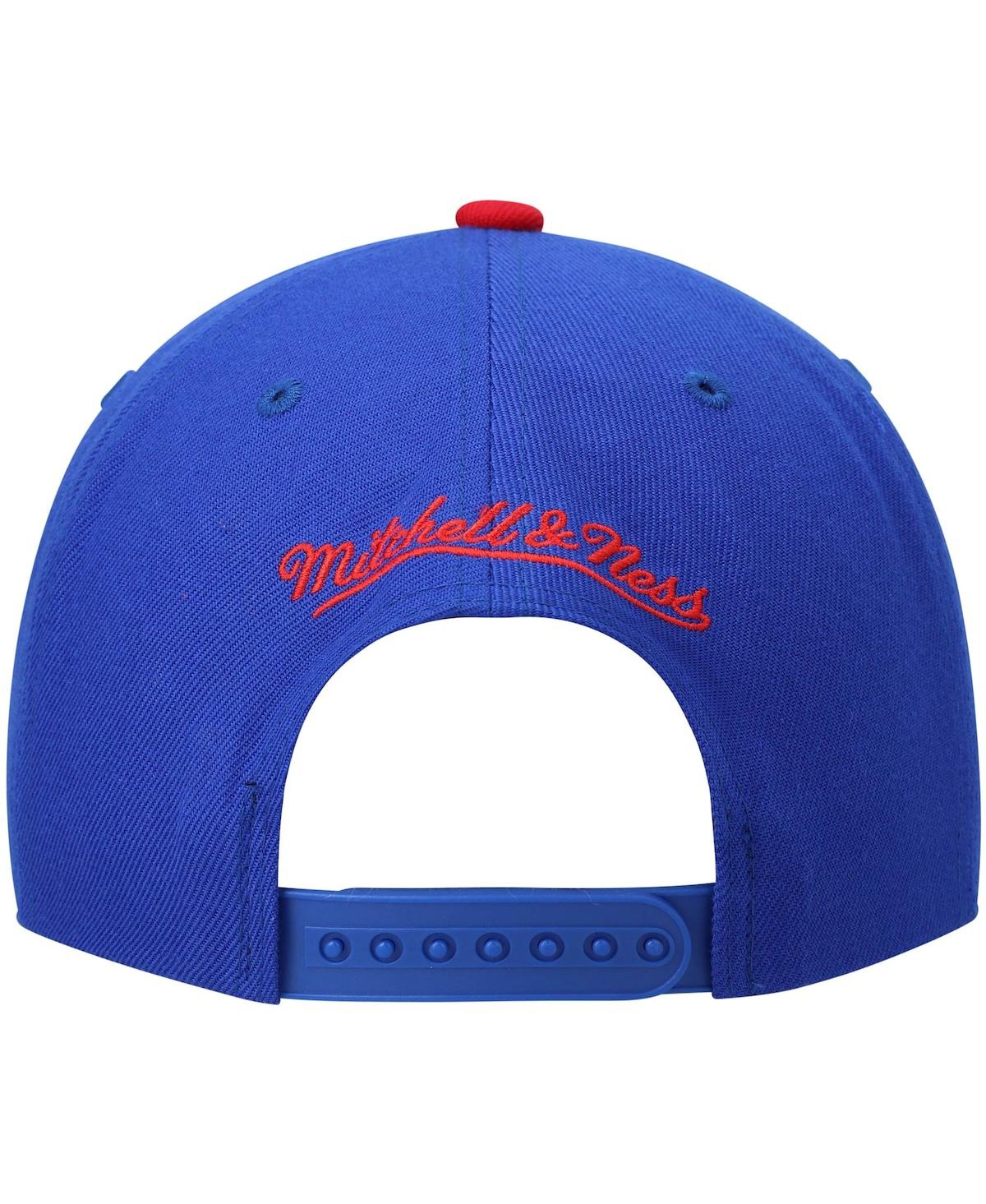 Shop Mitchell & Ness Men's  Blue And Red Sacramento Kings Hardwood Classics Team Two-tone 2.0 Snapback Hat In Blue,red