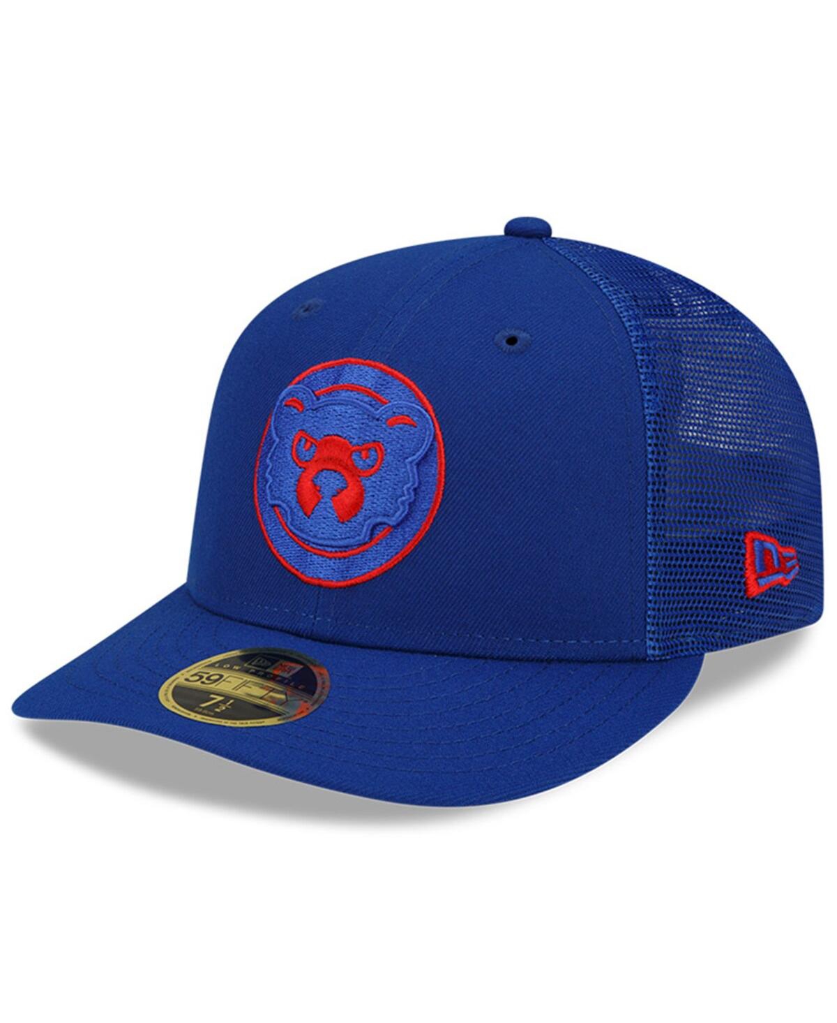 Shop New Era Men's  Royal Chicago Cubs 2022 Batting Practice Low Profile 59fifty Fitted Hat