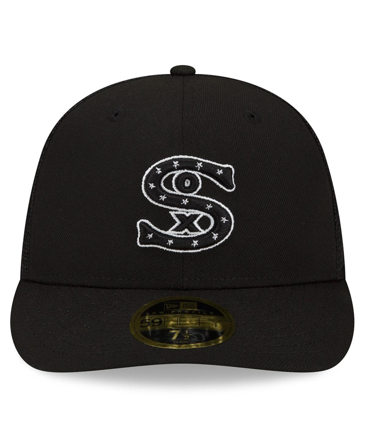 Men's New EraChicago White Sox 2022 Batting Practice Team Low Profile 59FIFTY Fitted Hat - Black
