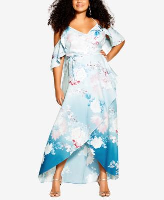 City Chic Trendy Plus Size Tsubaki Maxi 