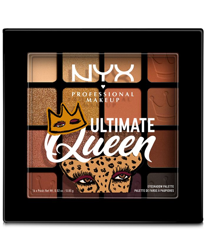 NYX Professional Makeup Ultimate Queen Eyeshadow Palette Macy's